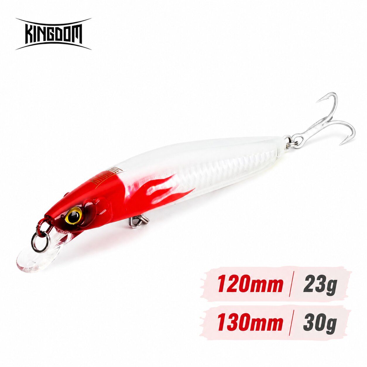 Fishing Lure Jerkbait - Kingdom Floating Minnow Fishing Lure 120mm