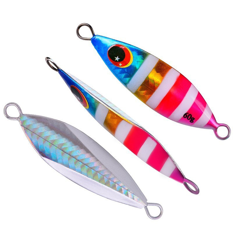 Metal Jig Spoon Lure 10-60g Fi - Fishing Lure Buzzbait recension och pris