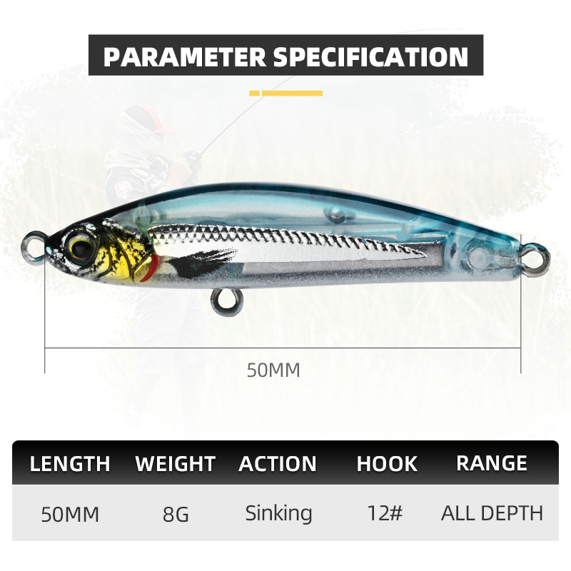 BLUX EXILE 50 Sinking Gravity  - Fishing Lure Spoon recension och pris