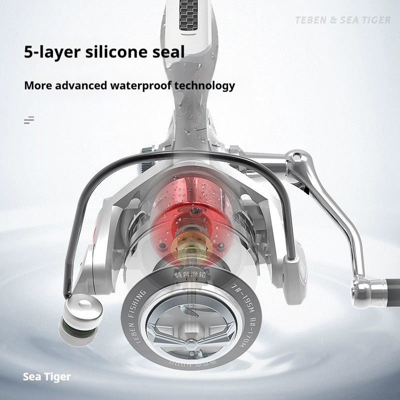 TEBEN Sea Tiger Spinning Fishi - Kastking Reel Zephyr recension och pris