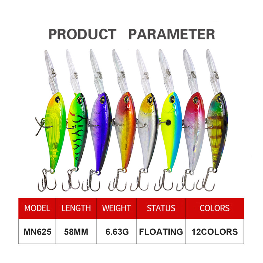 5.8cm 6.63g Fishing Lures Floa - Fishing Lure Jerkbait recension och pris
