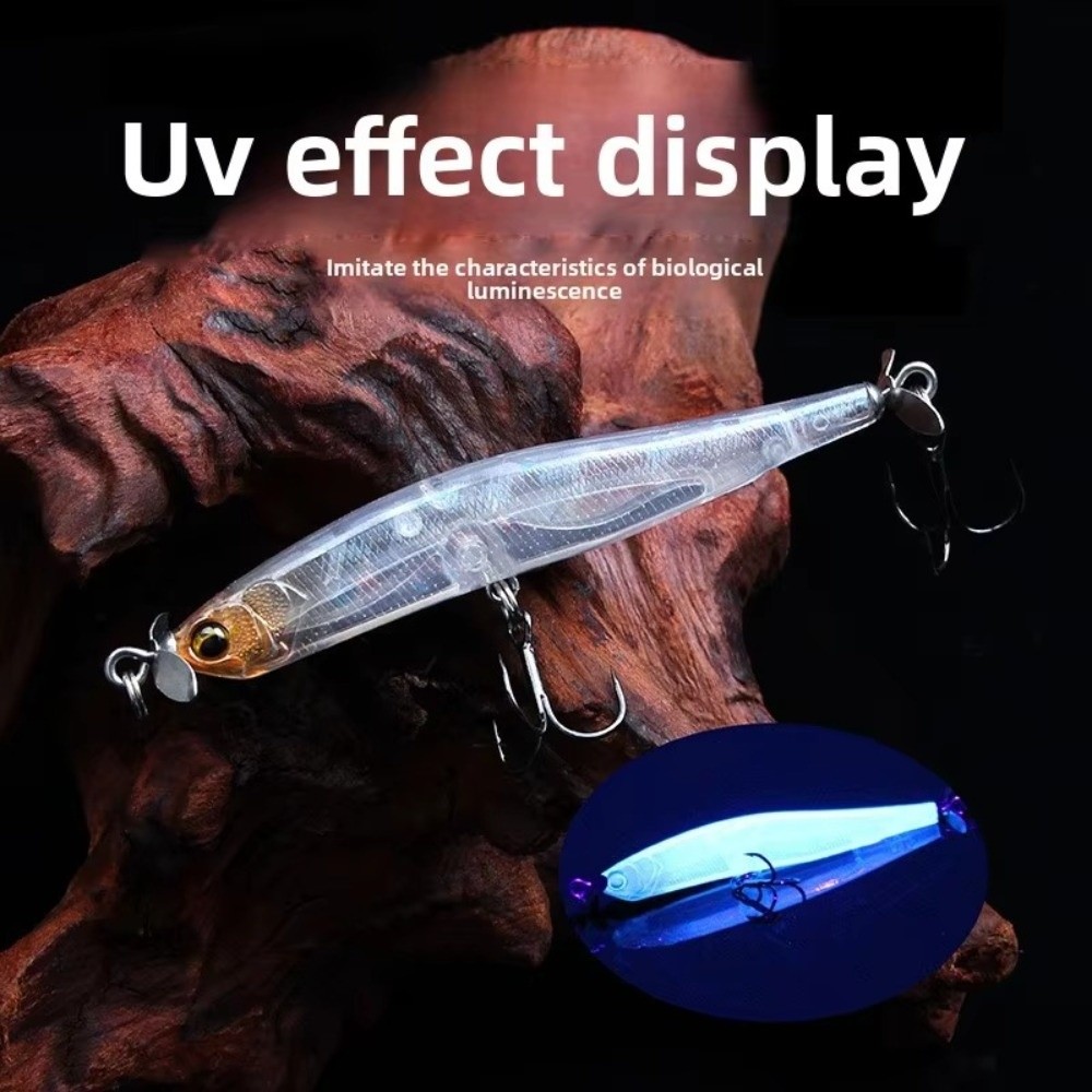 80mm Length Sinking Pencil Lur - Fishing Lure Blade Bait recension och pris