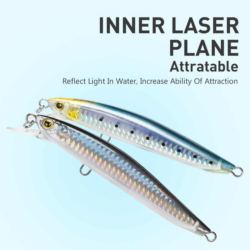 Kingdom Floating Minnow Fishin - Fishing Lure Jerkbait recension och pris
