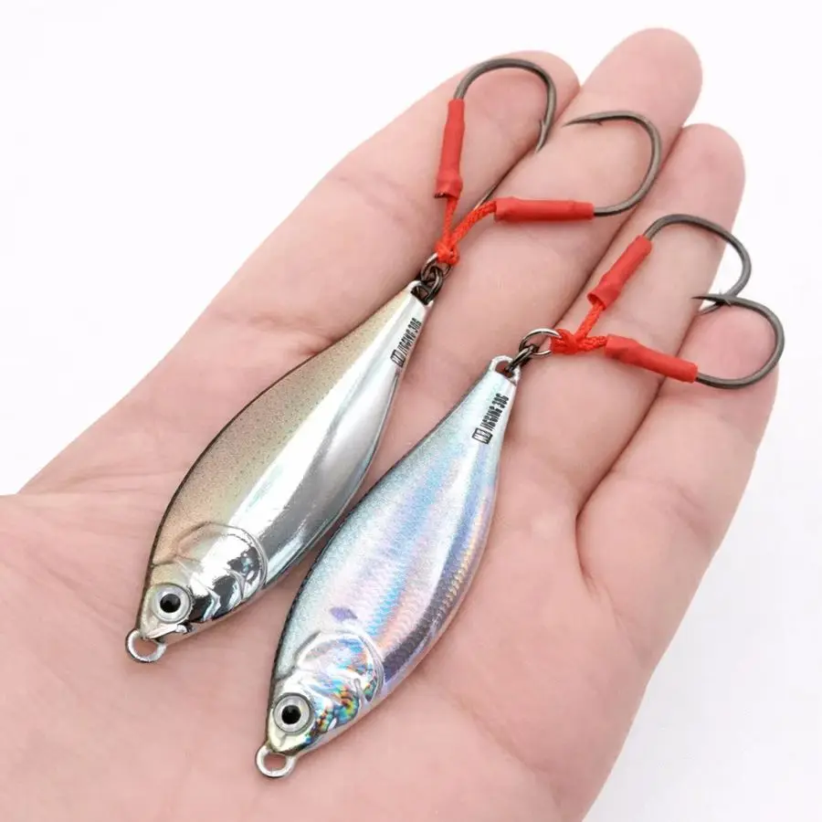 Metal Jig Bait Spinner Sinking - Fishing Lure Blade Bait recension och pris