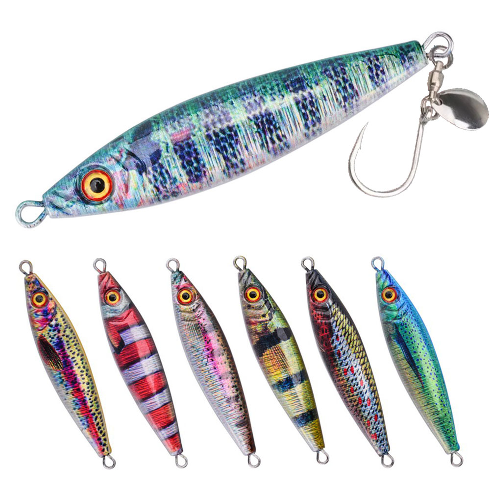 Metal Jig Lure With Spinning B - Fishing Lure Buzzbait recension och pris