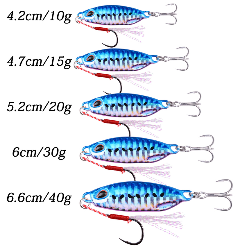 Jigs 10g 15g 20g 30g 40g Fishi - Fishing Lure Spinnerbait recension och pris