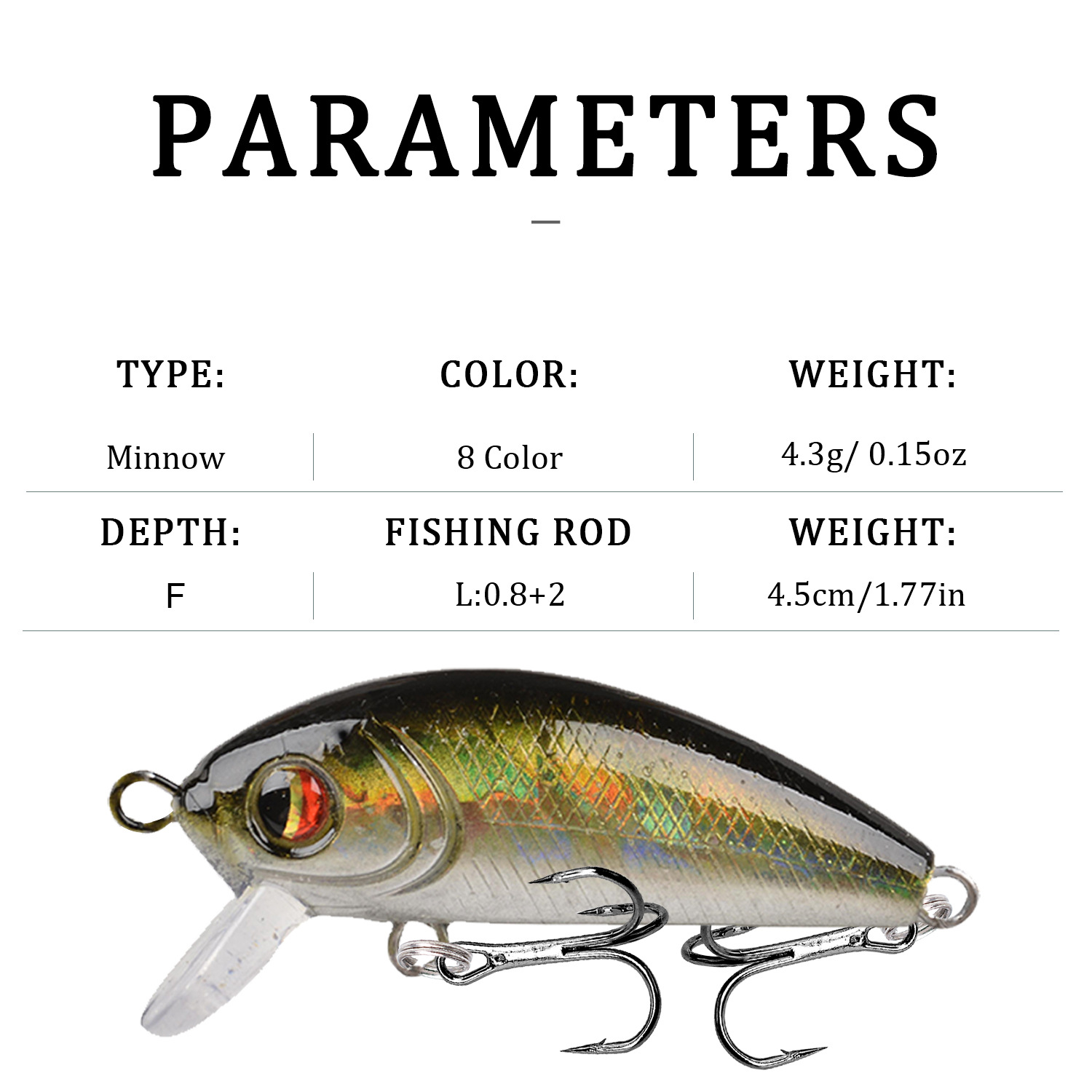 1pc Japan Hot Model Minnow Fis - Fishing Lure Spinnerbait recension och pris