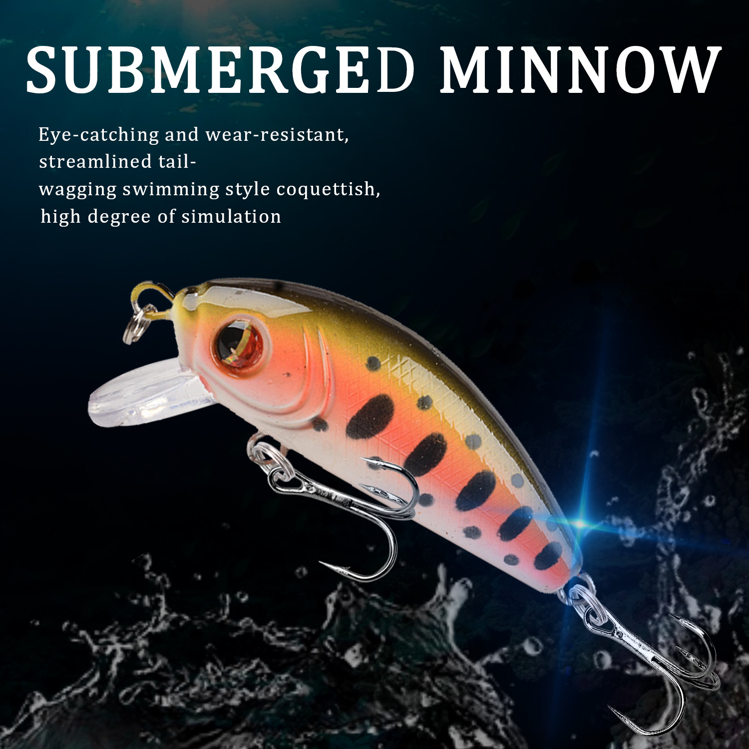 1pc Japan Hot Model Minnow Fis - Fishing Lure Spinnerbait recension och pris
